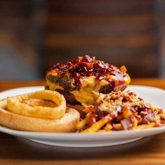 Ironman: Arc Reactor Burger.
