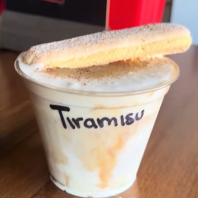 Tiramisu Latte.