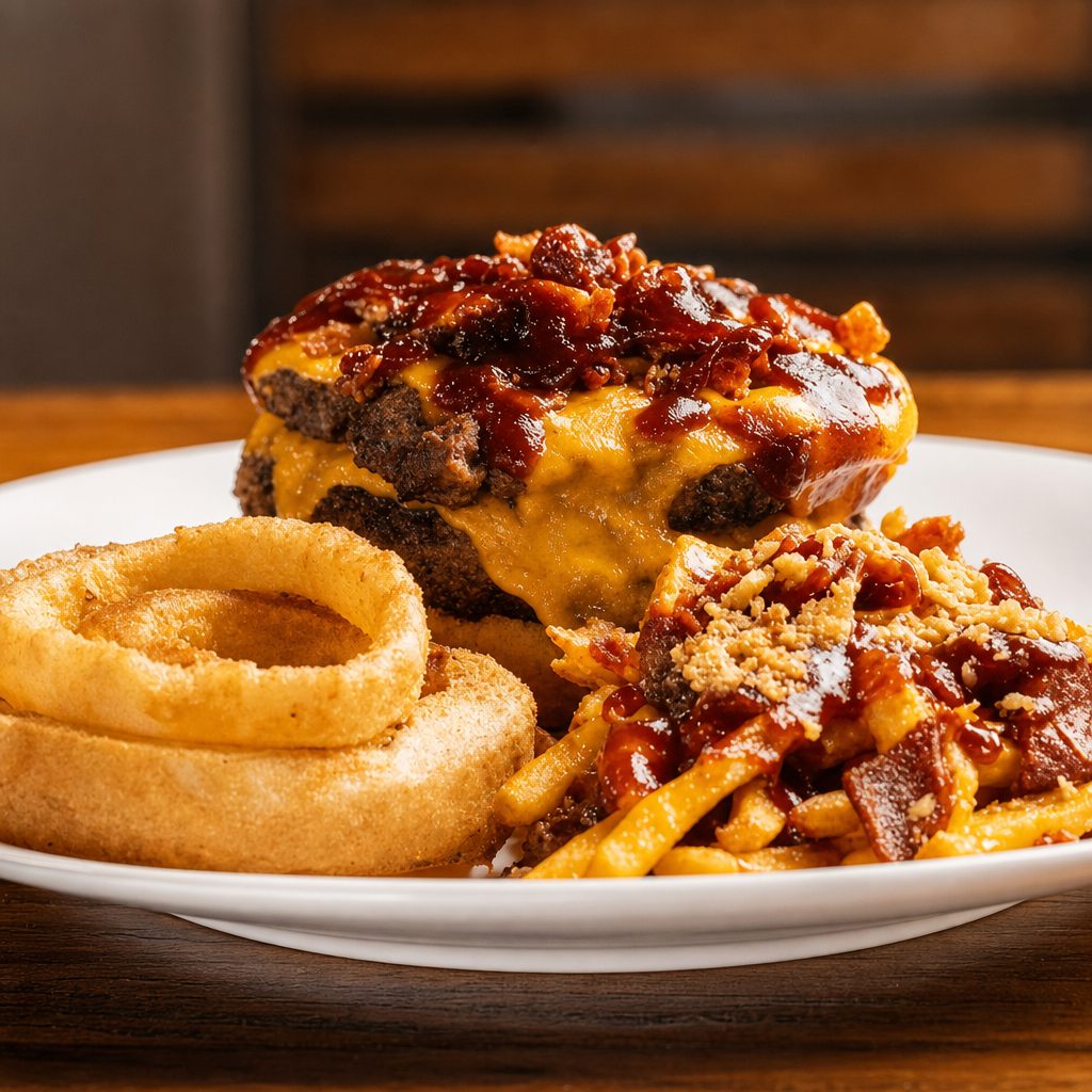 Iron Man: Arc Reactor Burger Combo.