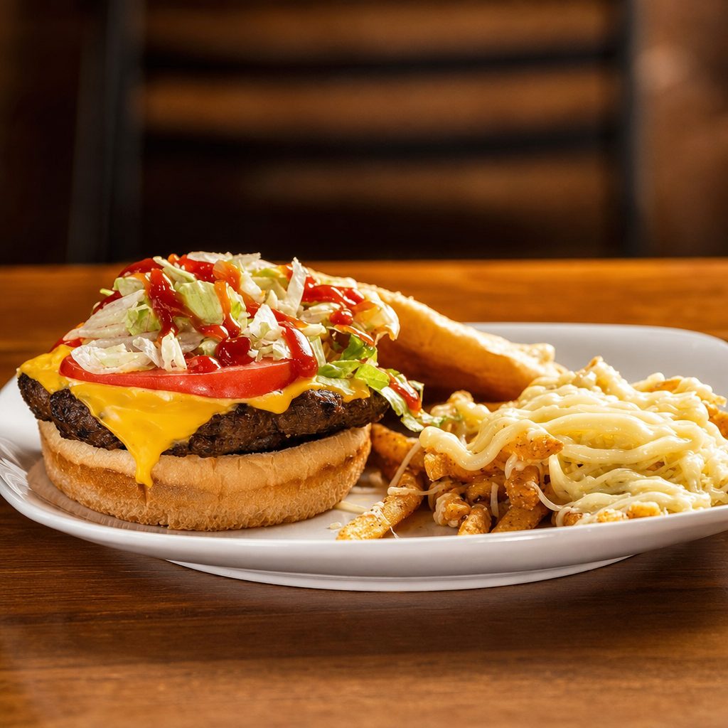 Traditional Burger Combo.