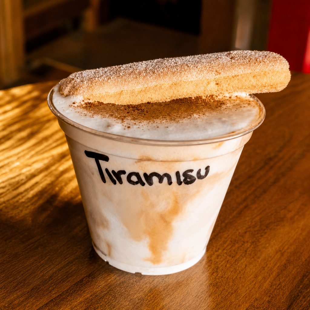 Tiramisu Latte.