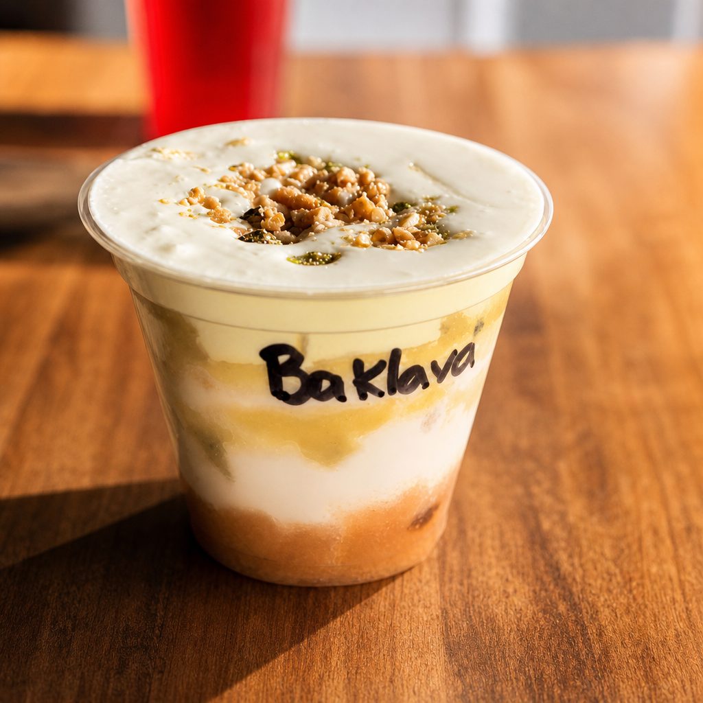 Baklava Latte.