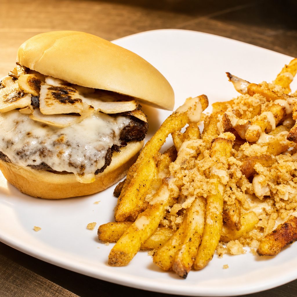 Superman: Man Of Steel Burger.