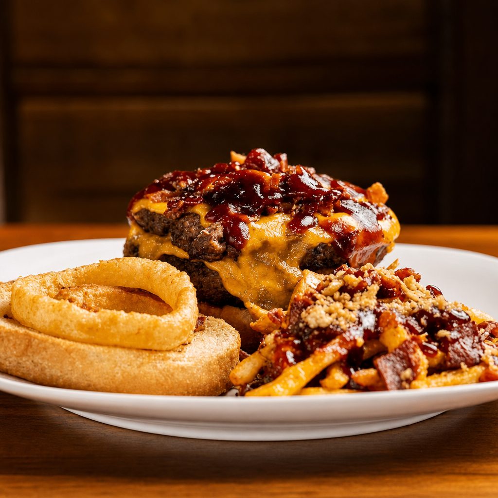 Ironman: Arc Reactor Burger.