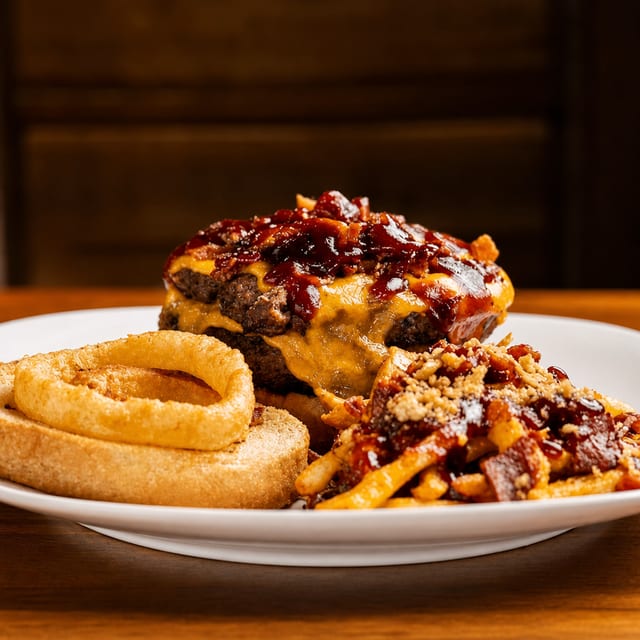 Ironman: Arc Reactor Burger.
